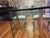 1970's Leon Rosen Pace Collection Glass & Brass Dining Table For Sale - Image 17 of 18