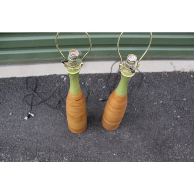 Vintage Pair of Lamps, Ceramic For Sale In Reno/Lake Tahoe - Image 6 of 6