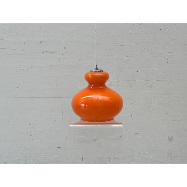 Pendant Lamp in Opal Glass by Peill & Putzler, Germany, 1970s For Sale - Image 4 of 13