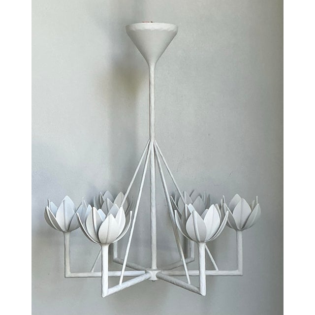 Vintage Visual Comfort Small Single Tier “Alberto” Chandelier For Sale - Image 10 of 12