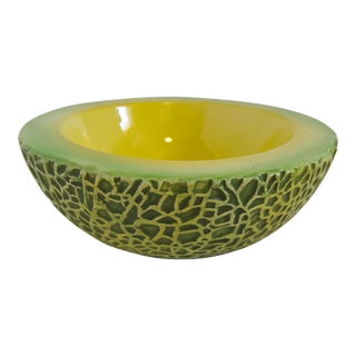 1959 Holt Howard Co. Ceramic Cantaloupe Melon Bowl For Sale