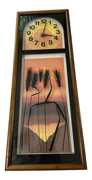 Mid 20th Century Retro Wall Clock Virgil Trasher