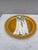 19th rare Yellow Majolica asparagus plate signed Sarreguemines. Every important French manufactures produced at the end of...