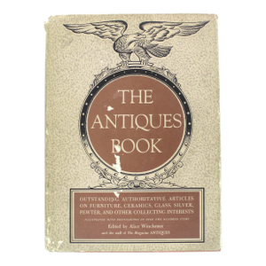 1950 the Antiques Book Hardcover Hard Cover, Gift for Art Design Decor Lover, Coffee Table, Bookshelf Styling, Shelf Alice Winchester