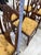 1960s Set of 6 Maitland Smith Hickory Chair Chippendale Mahogany Dining Chairs For Sale - Image 9 of 12