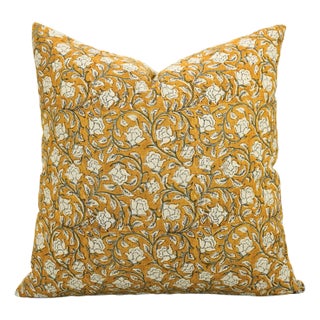 Fabdivine Block Print Pillow Cover 14x20 Inch Luxurious Home Decor Accent-Amritvela For Sale