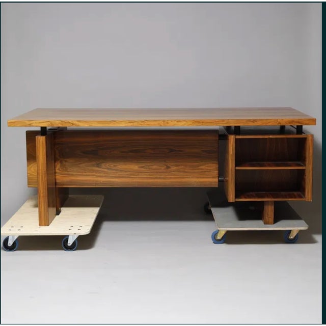 Mid-Century Modern Corner Desk from Lysgaard Mobler, Denmark, 1960s For Sale - Image 3 of 9
