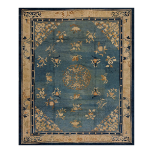 Antique Chinese Peking Rug 8' 0" x 9' 8"