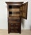 Vintage Spanish Renaissance Style Walnut Cabinet with Geometric Carve, 1920 For Sale - Image 3 of 16