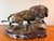 Art Deco Large Antique French Bronze "Lion Rugissant" Bronze Sculpture by T. Cartier For Sale - Image 3 of 5