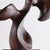 1980s 1981 Mario Dal Fabbro Biomorphic Wooden Sculpture, Signed For Sale - Image 5 of 7