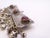 Afghan Hair Clip in Metal and Crystal, Asia, 1950s For Sale - Image 9 of 18