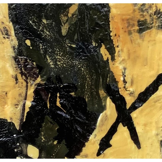 Abstract Expressionism Jerzy Kubina Untitled Abstraction Acrylic Painting on Canvas For Sale - Image 3 of 4