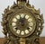 Vintage French Brass Ornate Cherub Mantel Clock For Sale - Image 6 of 13