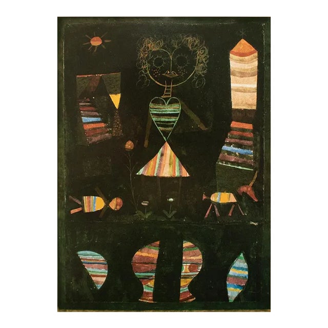 1990 After Paul Klee "Puppet Theatre", First German Edition Poster For Sale