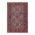 Southwestern Super Kazak Green/Red Wool Rug - 3'0'' X 4'0'' For Sale