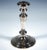 Art Nouveau Silver Candlesticks with Floral Engraving, 1890, Set of 2 For Sale - Image 3 of 6