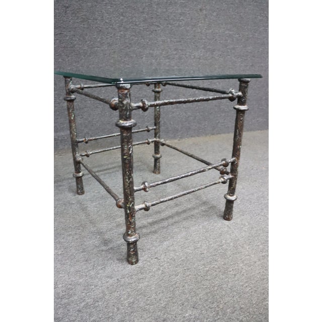 Bronze Twig Side Table For Sale - Image 9 of 10