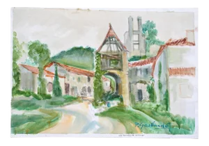 Les Ruines Du Gurson, P. Gaillardot, 1950s