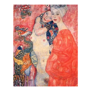 Klimt Girl Friend Giclee Limited Edition