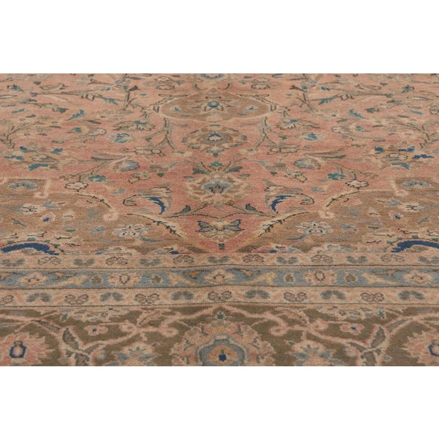 Mid 20th Century Mid 20th Century Mid 20th Century Vintage Persian Khorassan Rug - 08'03 X 11'04 For Sale - Image 5 of 9