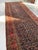 Blue Antique Kurdish Kelleh Gallery Runner C. 1900's Rug 7.4 x 19.5 For Sale - Image 8 of 14