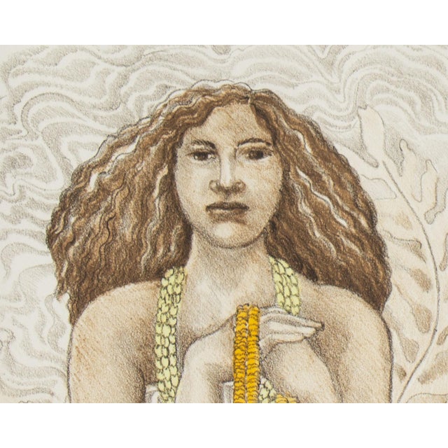 Brown Limited Edition Lithograph by Yvonne Cheng For Sale - Image 8 of 8