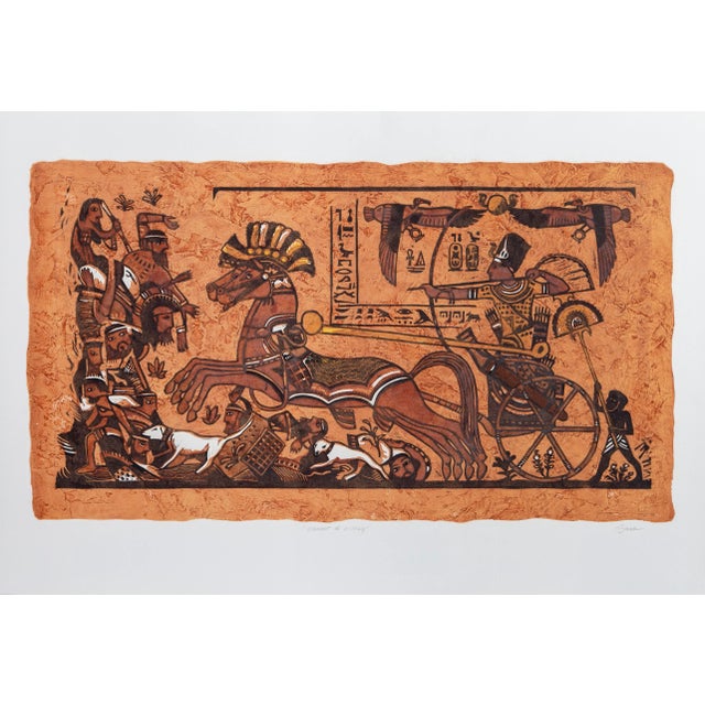 Moment of Victory, O'brian Screenprint, Signed, Numbered, and Titled in Pencil For Sale