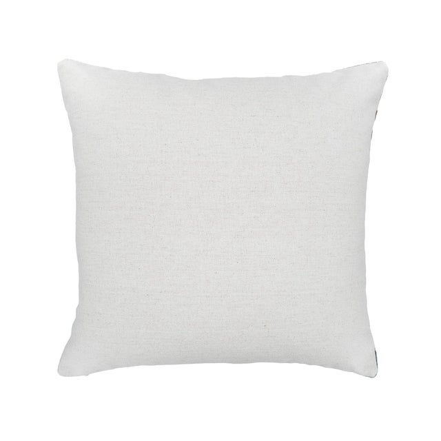 Contemporary Chouchou Touch Chintamany Silk Velvet Ikat Pillow Cover For Sale - Image 3 of 4
