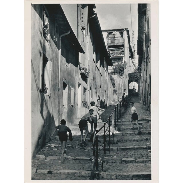 1950s Stairs, France, 1950s, Black & White Photograph For Sale - Image 5 of 5