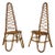 Italian Bamboo Chairs, 1960s, Set of 2 For Sale