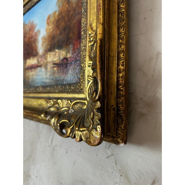 1920s Leopold Ziller, Landscape, 1920s-1940s, Oil on Canvas For Sale - Image 5 of 17