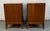 Wood Mid-Century Modern Three Drawer Walnut Nightstands, A Pair For Sale - Image 7 of 14