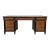Baker Neoclassical/Biedermeier Style Double-Pedestal Office Desk For Sale