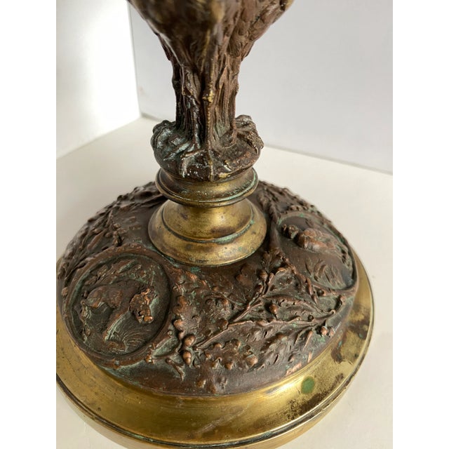 Bronze Antique Bronze Classical Tazza For Sale - Image 8 of 12