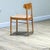 Brown Model 501 Papercord Dining Chairs in Oak from A.M Møbler, Set of 8 For Sale - Image 8 of 12
