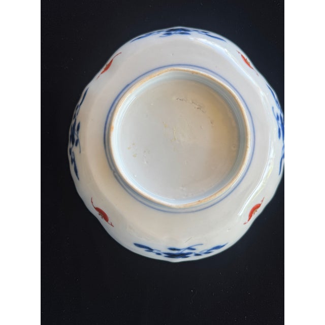 Antique Japanese Imari Porcelain Dish With Phoenix and Gilt, Late Edo / Early Meiji For Sale - Image 13 of 13