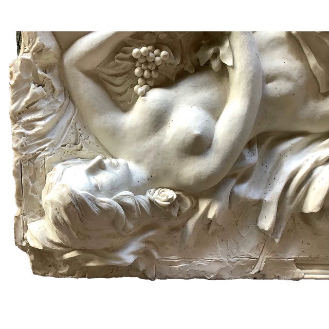 1940s 1940s Lado Classical Style Composite Relief Sculpture. For Sale - Image 5 of 7