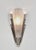Maynadier A wonderful pair of French art deco wall sconces by Pierre Maynadier made around 1930. The nickel-plated bronze...