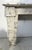 Stone Louis XVI Style Fireplace in White Carrara Veined Marble, 19th Century For Sale - Image 7 of 16