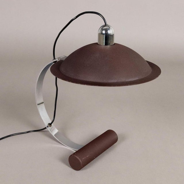 Vintage Lamp in Aluminium Metal from Stilnovo, 1970s For Sale - Image 6 of 6