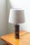 Unique stoneware table lamp by carl-harry stålhane. Hand made at rörstrand, sweden in 1953. Glazed rustique stoneware with...
