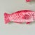 Pink Folk Art Paper Mache Hanging Fish- a Pair For Sale In Charleston - Image 6 of 9