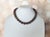 2020s Brown Pietersite Beaded Necklace With Sterling Silver Pietersite Clasp, 18.5" For Sale - Image 5 of 11