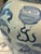 Metal Vintage Large Scale Chinoiserie Blue & White Ginger Jar Lamp For Sale - Image 7 of 15