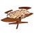 Mid-Century Modern Refinished Expanding Oval Danish Modern Teak Flip-Flap Dining Table by Dyrlund For Sale - Image 3 of 15