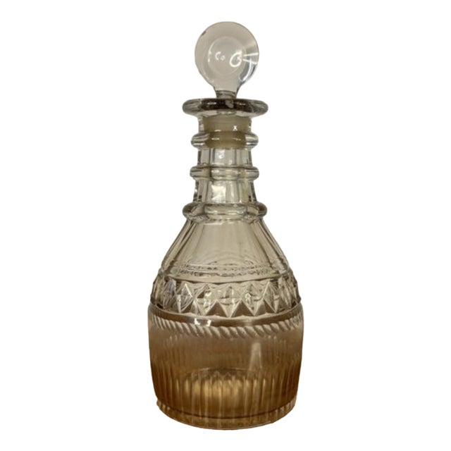 Antique Victorian Decanter, 1860 For Sale