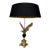 1970s Royal Eagle Bronze Table Lamp in the Style of Maison Charles For Sale
