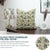 Bring nature-inspired elegance to your home with our "Vasundhra" block print handmade cushion cover. Made from a...