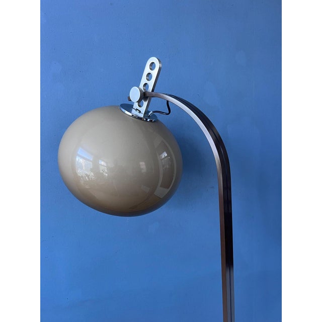 Mid-Century Space Age Mushroom Floor Lamp from Dijkstra For Sale - Image 9 of 13